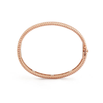 Wanderlust Studio Perlee Bangle,18k Gold Plated,Inlaid Cubic Zircon